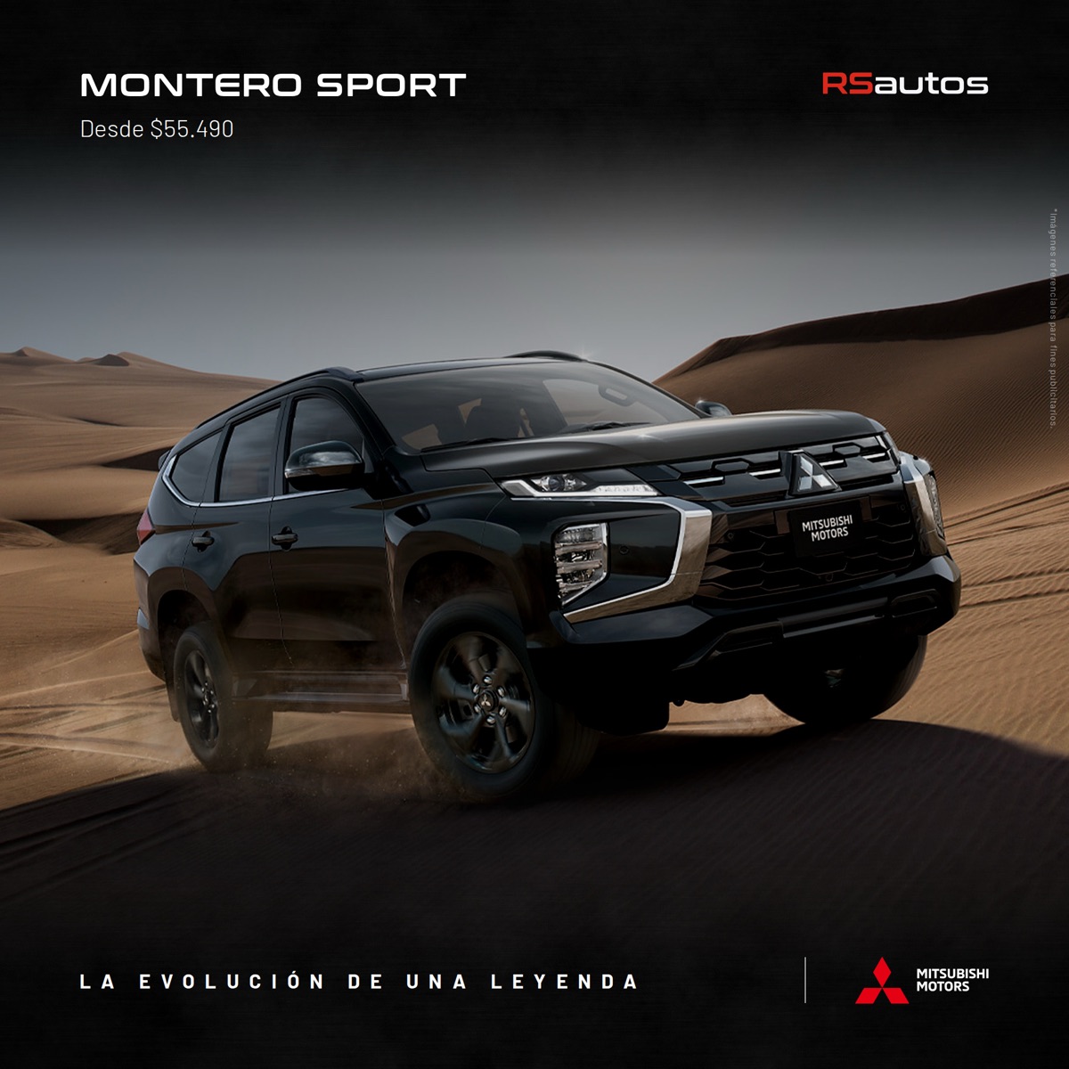 Montero Sport en el desierto