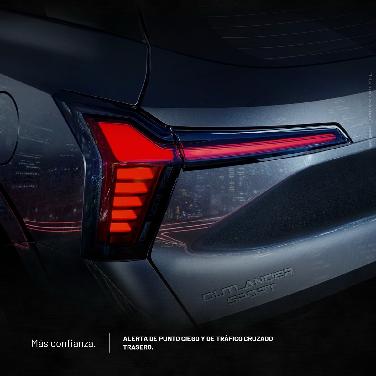 Outlander Sport, detalle